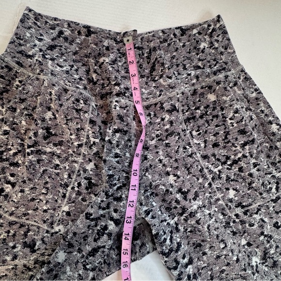 Athleta Printed Jogger Pants Women’s 2X Gray Black High Rise Stretch - Picture 5 of 11